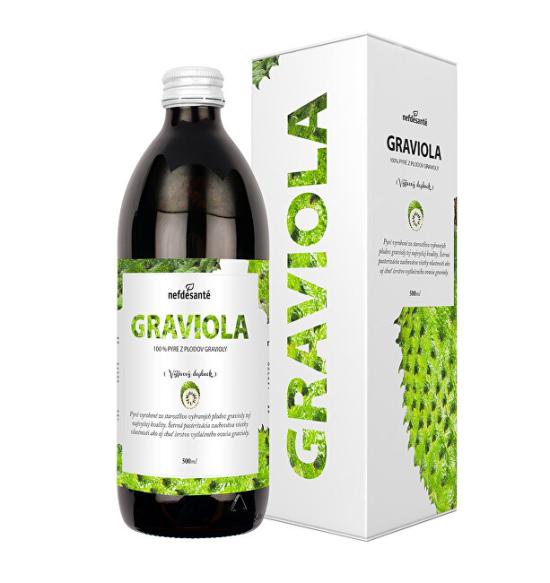 Nef de Santé Graviola - 100% pasterované pyré z plodů gravioly 500 ml