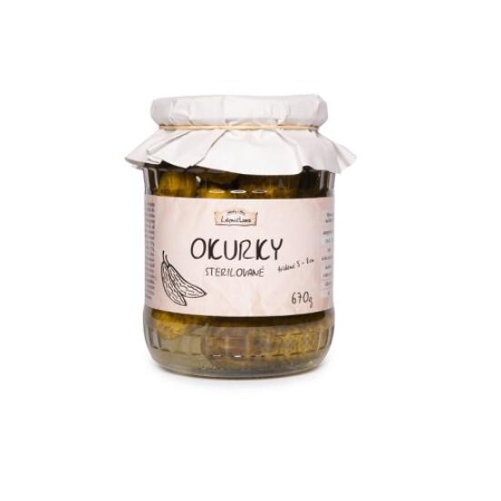 Okurky sterilované 670 g 670g
