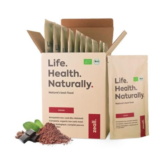 BIO Směs pro low carb  stravování - Cacao Zeall (10 porcí) 850 g 0l