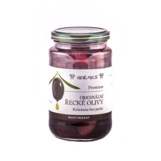 Černé olivy bez pecky Kalamata 170 g 170g