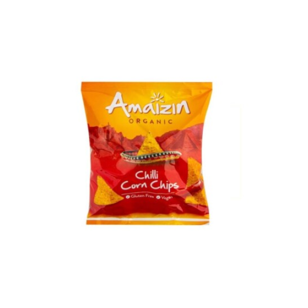 BIO Kukuřičné chipsy chilli Amaizin 75 g 0l