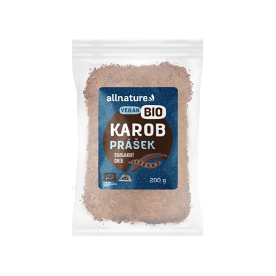 Allnature Karob - svatojánský chléb - prášek BIO 200 g