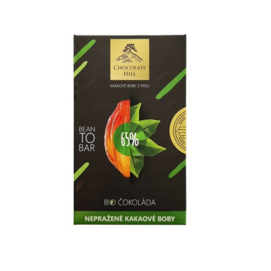 BIO Čokoláda 65% z nepražených kakaových bobů 60 g 60g