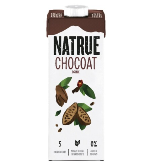 Ovesný nápoj s kakaem a lískovými ořechy Natrue 1 l 1000ml