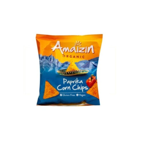 BIO Kukuřičné chipsy paprika Amaizin 75 g 0l