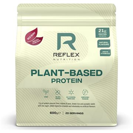 Reflex Plant Based Protein 600g, wild berry