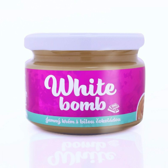 Ladylab WHITE BOMB arašídový krém s bílou čokoládou 250 g